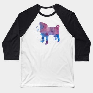 Pug Baseball T-Shirt